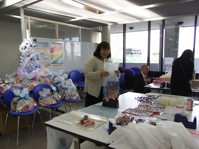 外資系の薬品会社様でサンタさん
