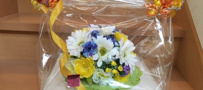 お隣さんと交換こ