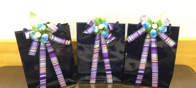 読売カルチャー北千住　ラッピング講座