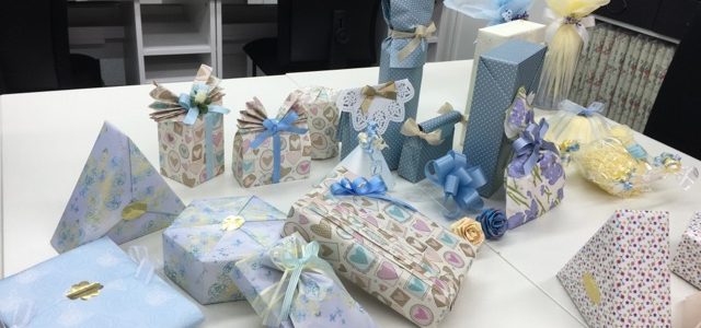 ラッピング協会のギフトラッピング指導者養成クラスの講習をしてきました。