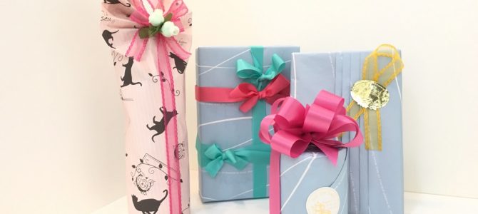 ラッピング自宅教室　最初の最初！