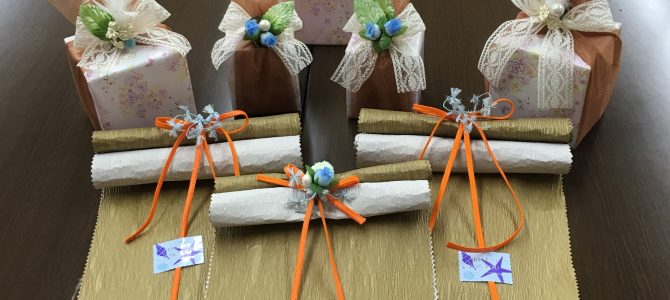 読売カルチャー北千住 ラッピング教室