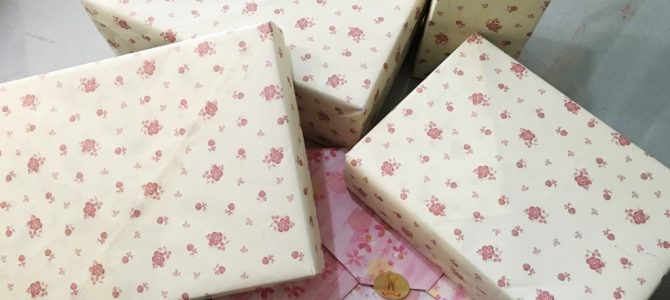 ラッピング協会のマイスタークラスの講習をしてきました。