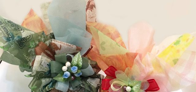 ラッピング自宅教室　デコレーションクラス2級　最終日