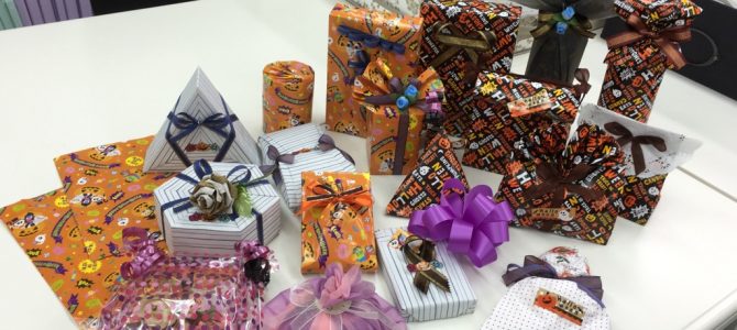 ラッピング協会のギフトラッピング上級指導者クラスの講習をしてきました。