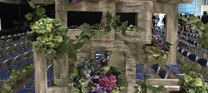 フラワーEXPOでお勉強 フラワーEXPOでお勉強