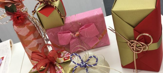 ラッピング協会のモダン和風指導者養成クラスの講習をしてきました。