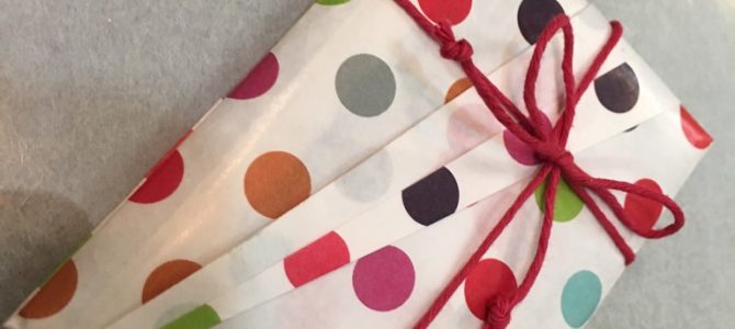 ギフトラッピング　自宅教室　埼玉