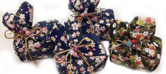 ラッピング協会のモダン和風ラッピング集中認定の講習をしてきました。