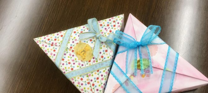 読売カルチャー北千住　ラッピング教室