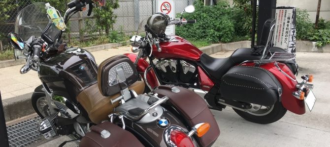 「趣味の話」HONNDA VT-1300  ＆ BMW R1200C で Motorcycle Touring