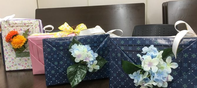 読売カルチャー北千住 ラッピング教室 初級と上級 読売カルチャー北千住 ラッピング教室 初級と上級