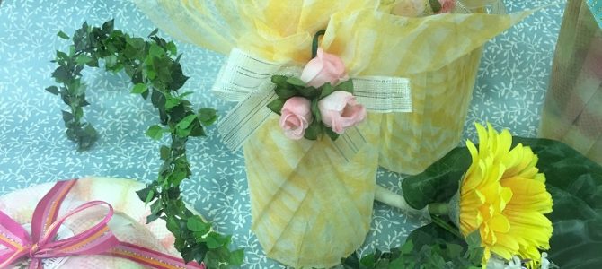 神奈川県川崎市　産経学園新百合ヶ丘校 ラッピング教室