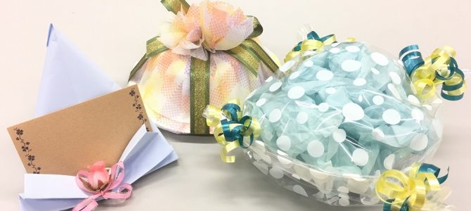さいたま市馬宮コミュニティーセンター　ラッピング教室 第7回