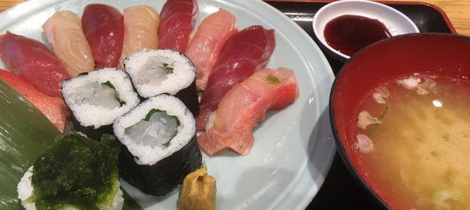 八丈島寿司はカラシでどうぞ（＾＾）