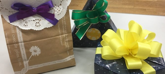 さいたま市馬宮コミュニティーセンター　ラッピング教室 第9回