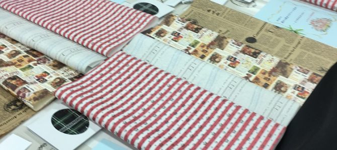 ラッピング協会東京本部にてデパート包みの単発講習をしてまいりました。