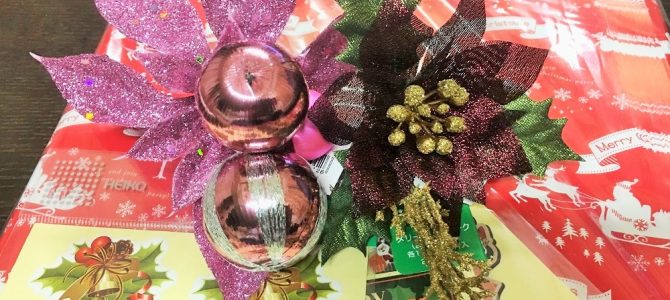 材料買い出し＆「昔っから私って派手好きだったんだ」も発見！