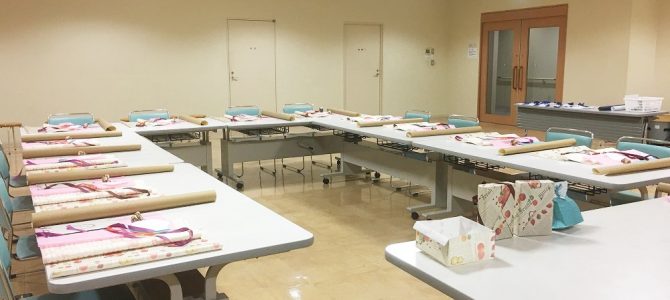岩槻東口コミュニティセンター　第8回　ギフトラッピング講座