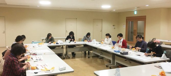 岩槻東口コミュニティセンター　第9回　ギフトラッピング講座
