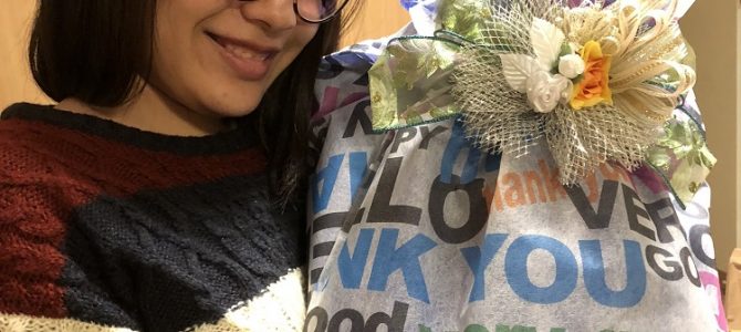 忖度弁当とお誕生日用ラッピングとお仕事！