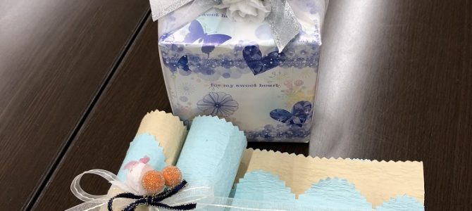 よみうりカルチャー北千住でラッピング教室をおこなってきました。