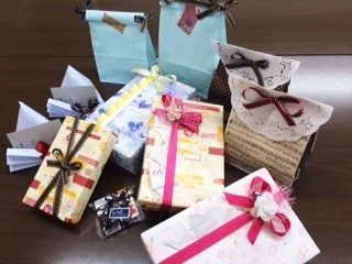 よみうりカルチャー北千住 にて、ラッピング講習を行ってまいりました。 よみうりカルチャー北千住 にて、ラッピング講習を行ってまいりました。