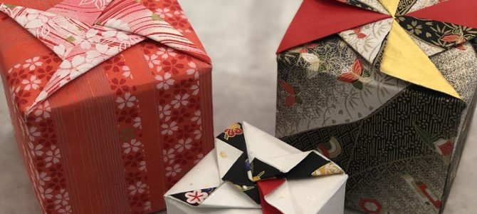 和風ラッピング 埼玉自宅教室にて応用クラス始まりました（＊＾0＾＊）