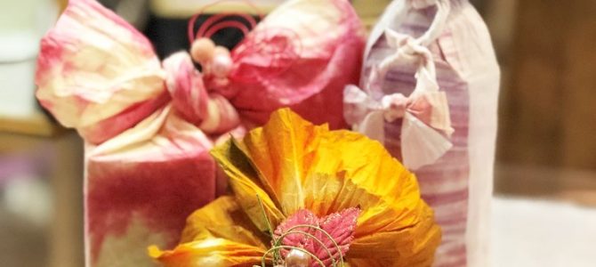 ラッピング協会本部にて和風応用クラスの講習を担当してまいりました。