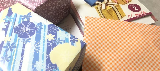明日はラッピング自宅教室　ビジネスラッピング最終段階突入～！