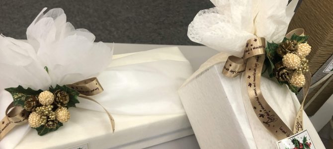 軽井沢商工会様でのラッピング講義 第2回目を行ってまいりました。