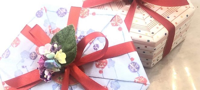 プレゼントラッピング2を埼玉自宅教室で始めました。