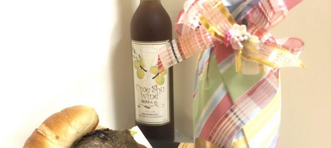 うどんと神社と薄葉紙での包み