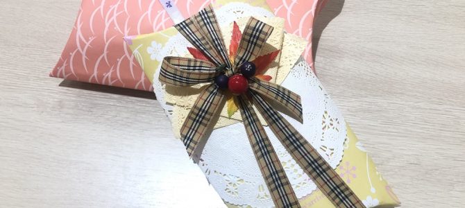 岩槻東口コミニュティーセンターにて第2回目のラッピング講座を行ってまいりました。