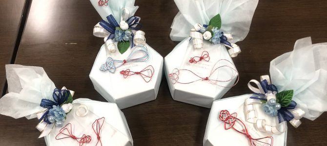 よみうりカルチャー北千住にて楽しいラッピングクラスを行ってまいりました。