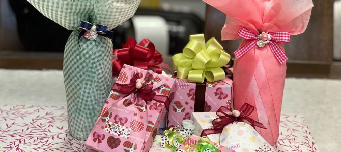 埼玉ラッピング自宅教室にてレッスンを致しました。 埼玉ラッピング自宅教室にてレッスンを致しました。