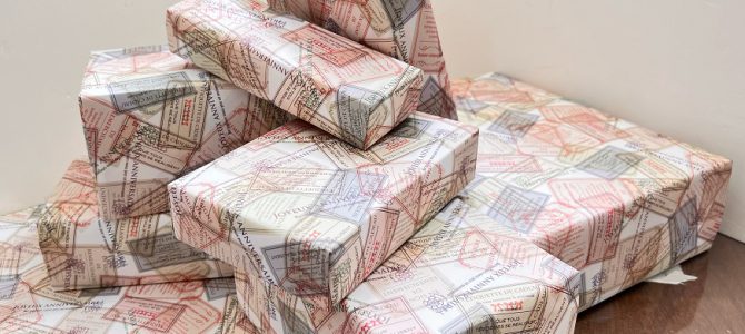 埼玉ラッピング教室にて、ビジネスラッピングのレッスンを行いました。