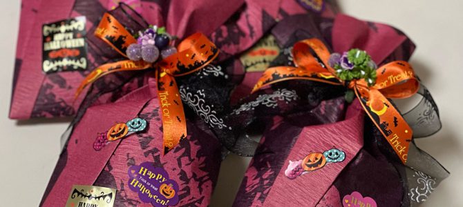 ハロウィンラッピングと素敵な出会い！