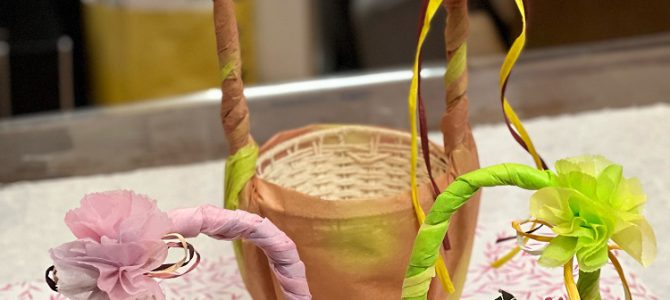 埼玉ラッピング自宅教室にて、フラワーラッピング応用クラスを行いました。