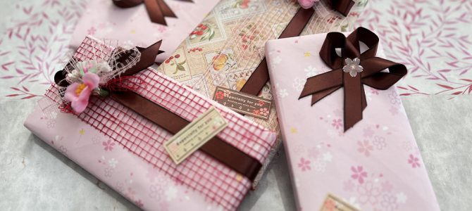 埼玉ラッピング自宅教室にて経験値を上げてもらいました。