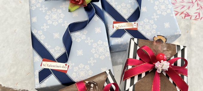本日は、ラッピングコーディネータークラス３回目のレッスンを行いました。