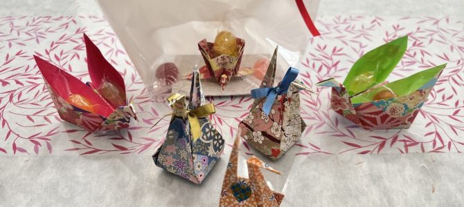 今年最後のスイーツ特別レッスンはお正月仕様のラッピング！