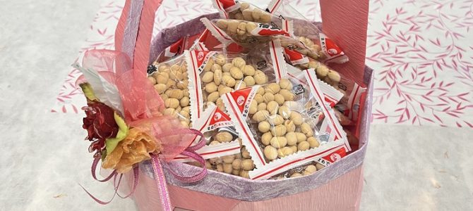 埼玉ラッピング自宅教室にて２レッスンを行いました。